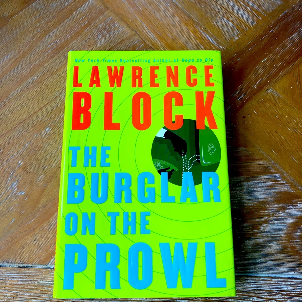 Mint Hardcover bestseller book The Burglar on the Prowl by Lawrence Block!!